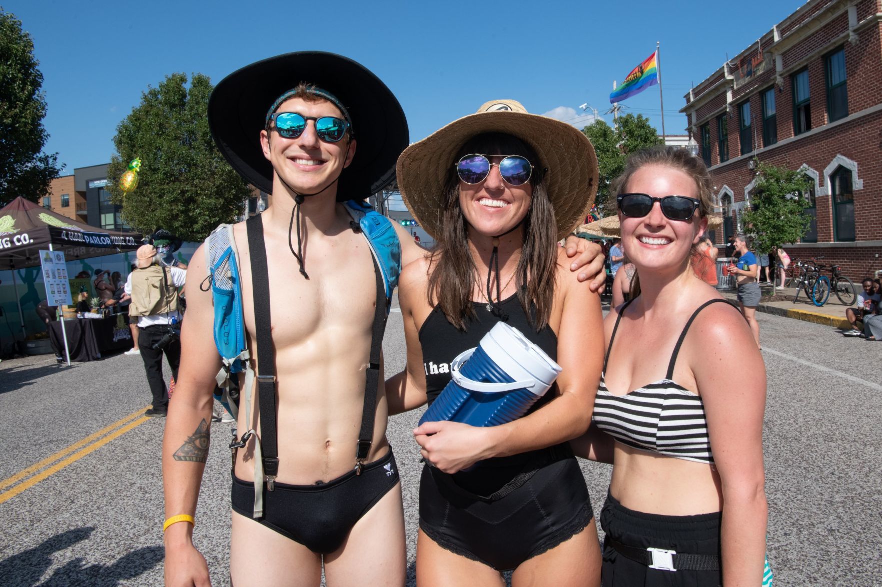 2019 World Naked Bike Ride in St. Louis